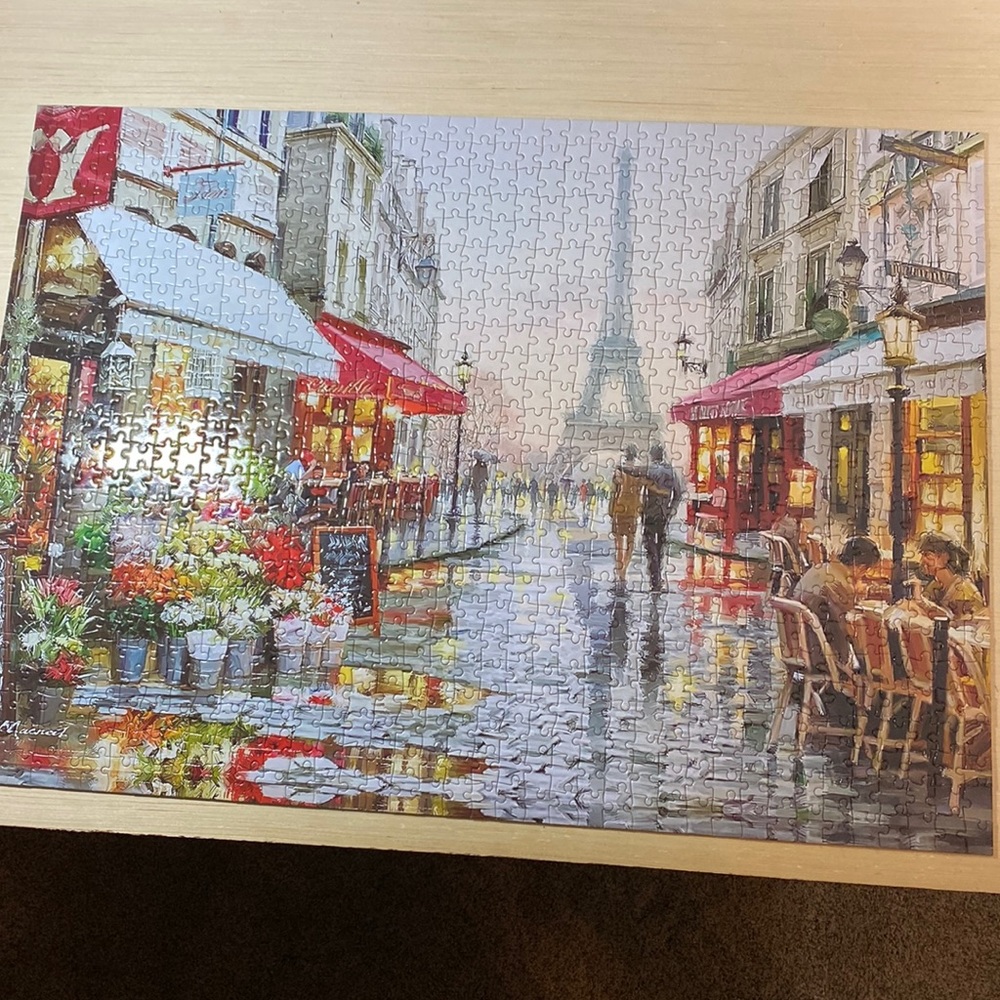 Paris Street Jigsaw Puzzle 🧩